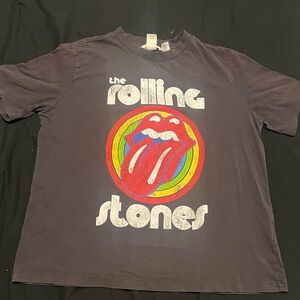 H&M Gray Rolling Stones Tee